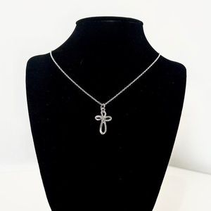 Sterling Silver Cross Necklace